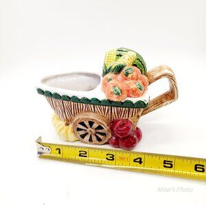 Vintage Noritake Gravy Fruit Wheelbarrow Boat